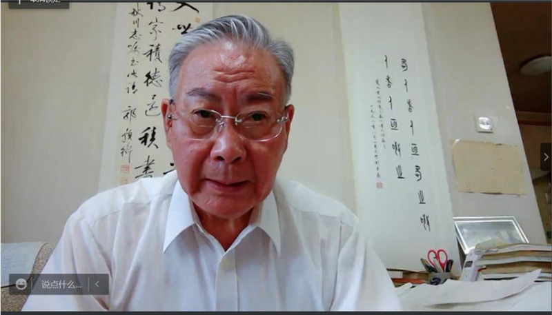 全國古籍整理出版規劃領(lǐng)導小組副組長(cháng)、全國高校古委會(huì )名譽(yù)主任、北京大學(xué)中國古文獻研究中心教授安平秋先生致辭.jpg
