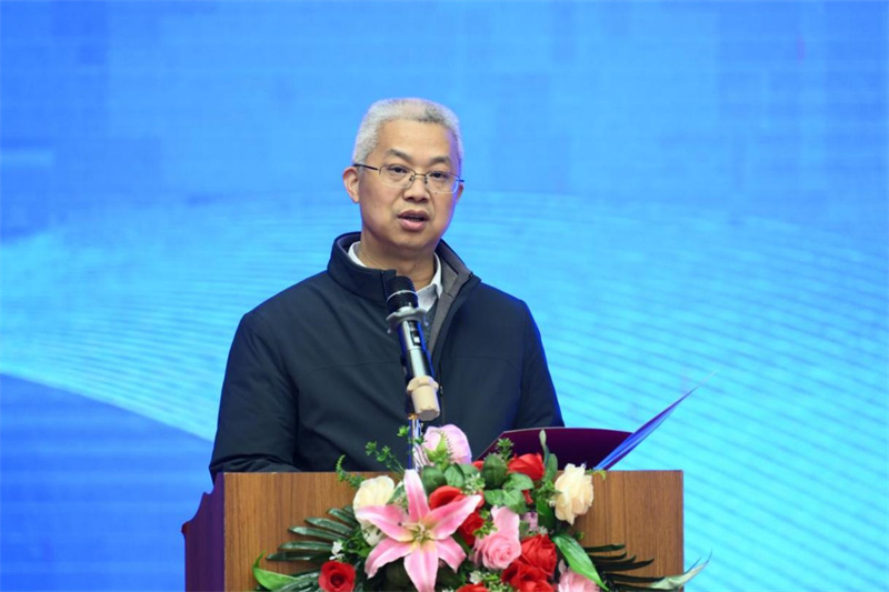 廣西師范大學(xué)黨委常委、副校長(cháng)湯志華致辭.jpg